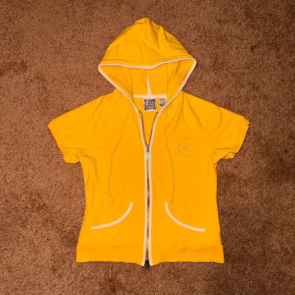 Yellow Zip-up